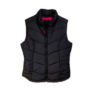 Black Puffer Vest